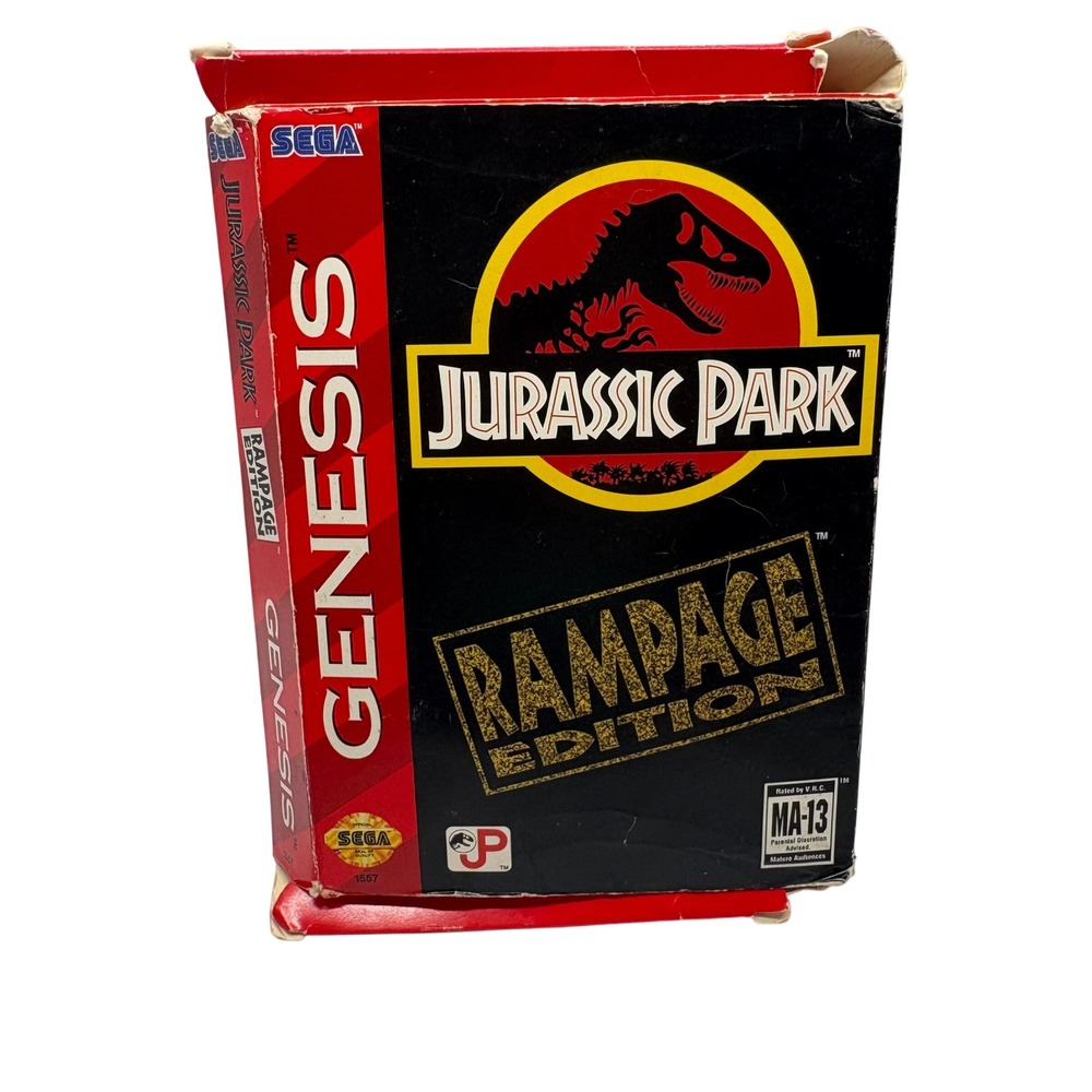 Sega Genesis Jurassic Park Rampage Edition CIB